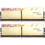 Memorie RAM G.Skill Trident Z Royal RGB Gold 16GB DDR4 3200MHz CL16 1.35v Dual Channel Kit