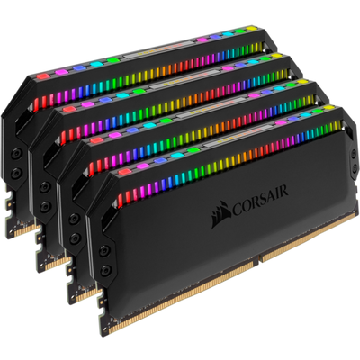 Memorie RAM Corsair Dominator Platinum RGB 64GB DDR4 3000MHz CL15 Quad Channel Kit