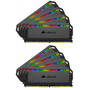 Memorie RAM Corsair Dominator Platinum RGB 128GB DDR4 3600MHz CL18 Quad Channel Kit