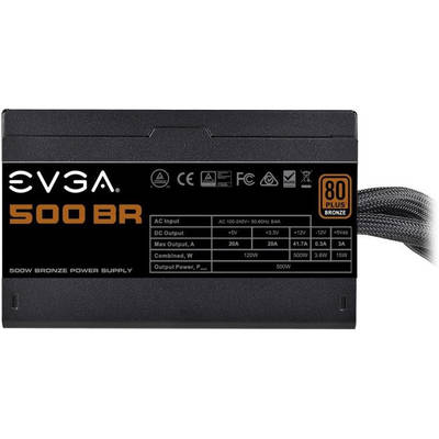 Sursa PC EVGA BR, 80+ Bronze, 500W