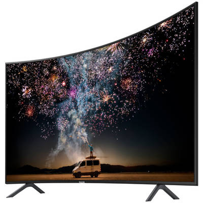 Televizor Samsung Smart TV Curbat 49RU7302 Seria RU7302 123cm negru 4K UHD HDR
