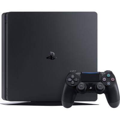 Consola jocuri Sony PlayStation 4 Slim 1TB Black + Uncharted 4 + Ratchet &amp; Clank + The Last Of Us