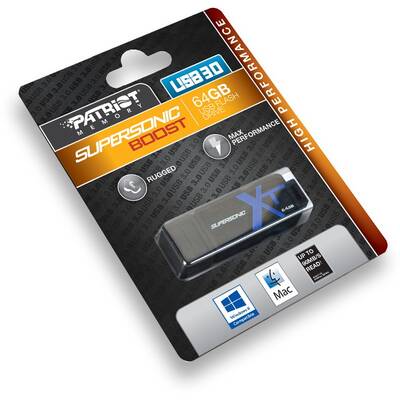 Memorie USB Patriot Supersonic Boost 64GB, USB 3.0