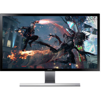 Monitor Samsung LED Gaming LU28E590DS 28 inch 4K 1ms Black-Grey FreeSync 60Hz