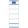 Etichete pentru bibliorafturi RTC, carton, 47 x 142 mm, 20 bucati/set - Pret/set