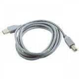Cablu Gembird USB2.0 AB, 1.8M, bulk, CCP-USB2-AMBM-6-6G, calitatae premiu, gri