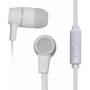 Casti VAKOSS Stereo Earphones Silicone with Microphone / Volume Control SK-214W white