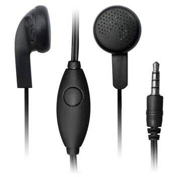Casti Vakoss MSONIC Stereo Earphones with Microphone / Volume Control MH217K negru