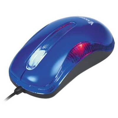 Mouse Vakoss mouse-ul optic USB, 1200dpi, TM-420UB albastru