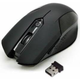 Mouse Vakoss mouse-ul optic fără fir TM-651UK 6D, 800/1200/1600DPI, 2.4GHz, negru