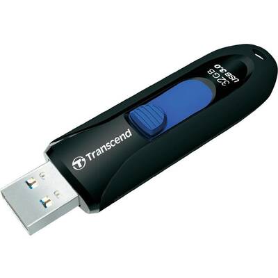 Memorie USB Transcend JetFlash 790 32Gb USB 3.0 negru-albastru