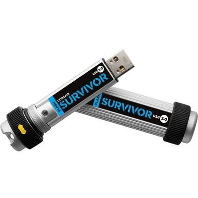 Memorie USB Corsair Survivor 16GB USB 3.0 Black - Silver