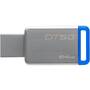 Memorie USB Kingston DataTraveler 50 64GB USB 3.0 (Metal/Blue)