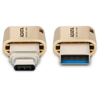 Memorie USB ADATA DashDrive UC350 32GB USB 3.0 Gold