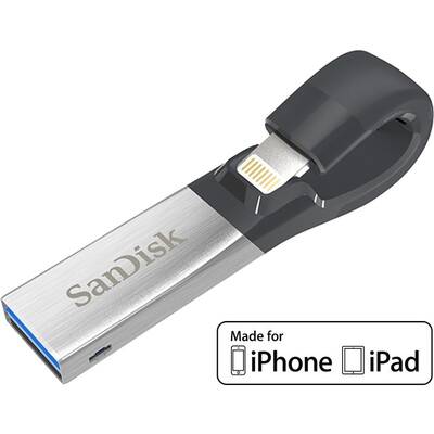 Memorie USB SanDisk iXpand 128GB Lightning and USB