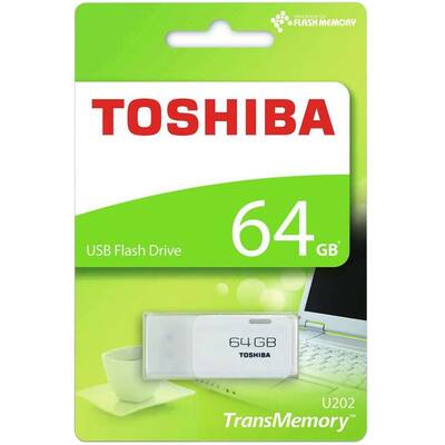Memorie USB Toshiba Hayabusa 64GB USB 2.0 White