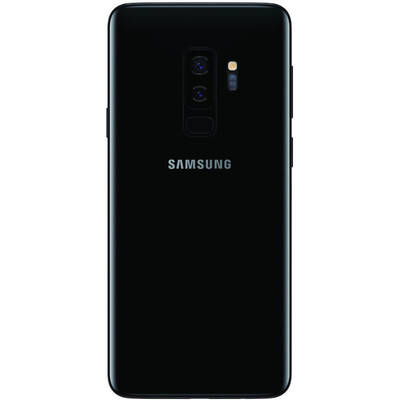 Smartphone Samsung Galaxy S9 Plus, 64GB, Ecran Wide Quad HD+, Gorilla Glass 5, Octa Core 2.7 GHz + 1.7 GHz, 6GB RAM, Dual SIM, 4G, NFC, Qi Charge, Fast Charge, Black