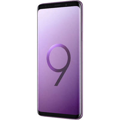 Smartphone Samsung Galaxy S9 Plus, 64GB, Ecran Wide Quad HD+, Gorilla Glass 5, Octa Core 2.7 GHz + 1.7 GHz, 6GB RAM, Dual SIM, 4G, NFC, Qi Charge, Fast Charge, Purple