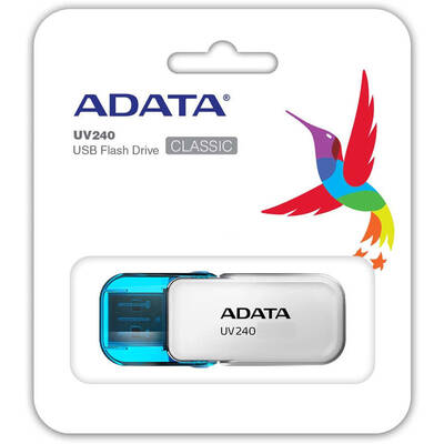 Memorie USB ADATA UV240 16GB USB 2.0 White
