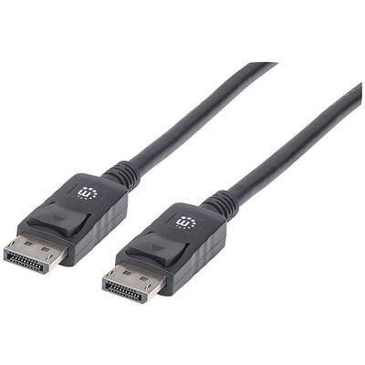 Cablu MANHATTAN Cable,Display Port,DP MALE/ DP-Male,2.0 m, Black Polybag
