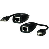 MANHATTAN USB Line Extender,USB,UP to 60m, A-female/RJ45-female.Black.Blister