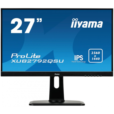 Monitor IIyama LED Gaming XUB2792QSU-B1 27 inch 2K 5 ms Black FreeSync 75Hz