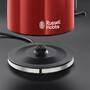 RUSSELL HOBBS Fierbator 20412-70 Colours Plus 2400W 1.7l Flame Red