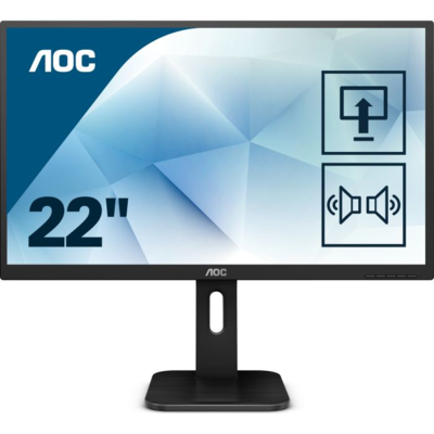 Monitor AOC 22P1D 21.5 inch 2 ms Black 60Hz