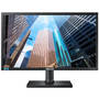 Monitor Samsung LED LS24E45UFS 24 inch 5ms Black 60Hz