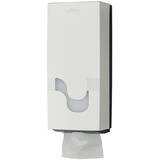 Dispenser Celtex, Megamini, pentru hartie igienica intercalata, ABS, alb
