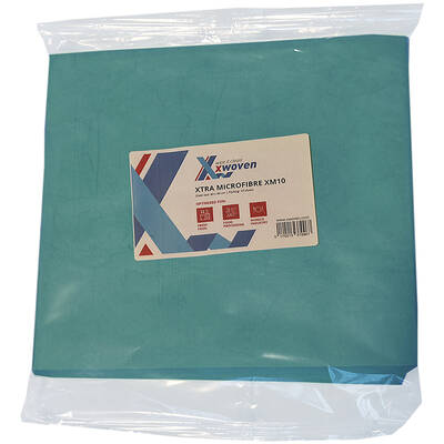 Xwoven Lavete Xtra XM10, microfibre, 40x48 cm, albastru, 10 buc/set