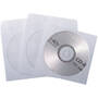 Plic CD, 124 x 127 mm, fereastra, alb, gumat , 90 g/mp, 25 buc/set