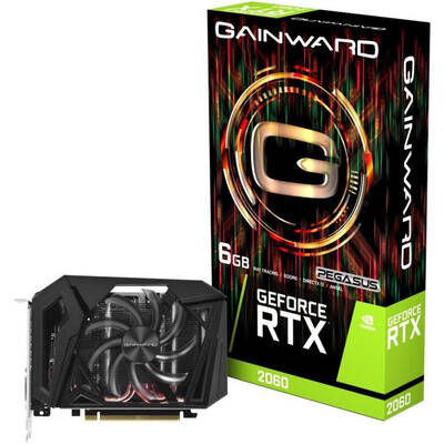 Placa Video Placa video Gainward GeForce RTX 2060 Pegasus 6GB GDDR6 192-bit
