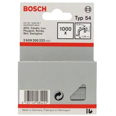 BOSCH 2609200222 - Capse 14x12.9x1.25mm, 1000 buc,