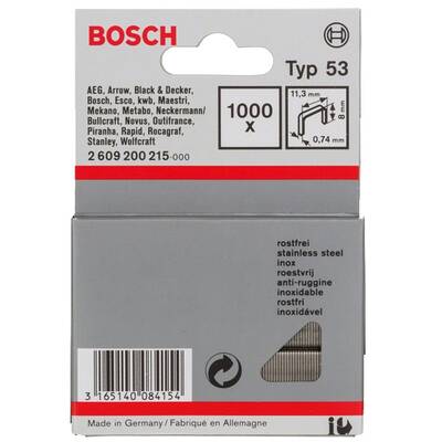 BOSCH 2609200215 - Capse 8x11.4x0.74mm, 1000 buc,