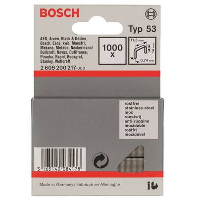 BOSCH 2609200217 - Capse 14x11.4x0.74mm, 1000 buc,