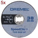 Dremel - 2615S409JB - Discuri de taiere subtiri, grosime 0.75 mm, 5 buc 