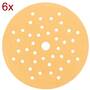 BOSCH C470 - Foi abrazive rotunde, 125 mm, granulatie mixta, 41 gauri, 6 bucati