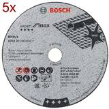 BOSCH Expert for Inox - 5 x Disc taiere, 76x10x1 mm, calitate medie