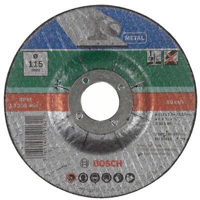 BOSCH A 30 S BF - Disc taiere metal, 115x22.2x2.5 mm, Se livreaza multiplu de 10, Pret/Bucata