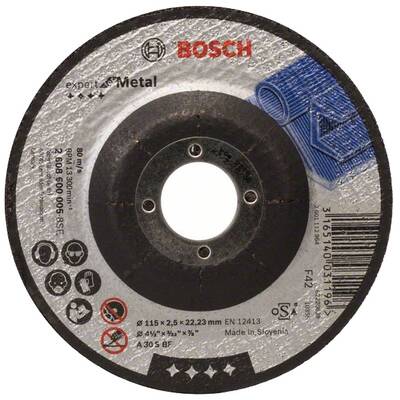 BOSCH Expert for Metal - Disc taiere metal, 115x22.2x2.5 mm