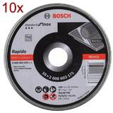 Standard for Inox - 10 x Disc taiere, 125x22.2x1 mm, calitate standard