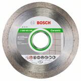 BOSCH Standard for Ceramic - Disc diamantat de taiere continuu, 110x22.2x1.6 mm, taiere uscata