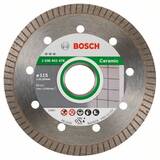 BOSCH Best for Ceramic Extra-Clean Turbo - Disc diamantat de taiere continuu, 115x22.2x1.4 mm, taiere uscata