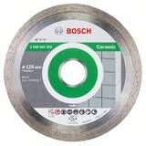 BOSCH Standard for Ceramic - Disc diamantat de taiere continuu, 125x22.2x1.6 mm, taiere uscata