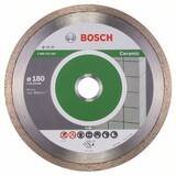 BOSCH Standard for Ceramic - Disc diamantat de taiere continuu, 180x22.2x1.6 mm, taiere uscata
