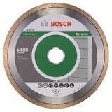 BOSCH Standard for Ceramic - Disc diamantat de taiere continuu, 180x25.4x7 mm, taiere uscata