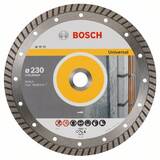 BOSCH Standard for Universal Turbo - Disc diamantat de taiere continuu, 230x22.2x2.5 mm, taiere uscata