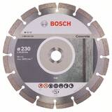 BOSCH Standard for Concrete - Disc diamantat de taiere segmentat, 230x22.2x2.3 mm, taiere uscata