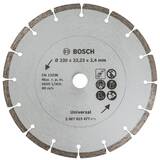 BOSCH 2607019477 - Disc diamantat de taiere segmentat, 230x22.2x2.4 mm, taiere uscata